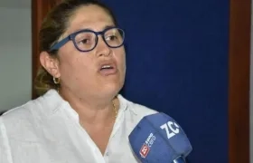 Alma Solano, Secretaria de Salud.
