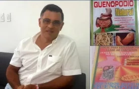 Julio César Aldana, director del Invima, advierte sobre la venta ilegal de quenopodio, que no tiene registro sanitario.