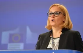 Maja Kocijancic, portavoz de Asuntos Exteriores de la Comisión Europea.