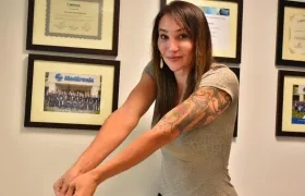 Tiffany Abreu, voleibolista transgénero brasileña.  