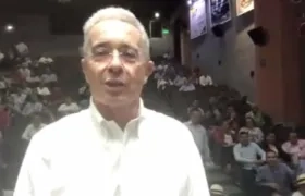 Álvaro Uribe Vélez, expresidente y senador de Centro Democrático.