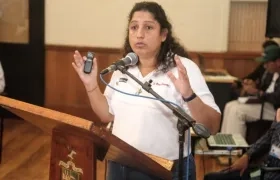 La ministra de Agricultura de Perú, Fabiola Muñoz.