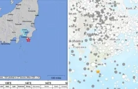 El sismo tuvo como epicentro en la costa de Chiba, una prefectura al este de Tokio.