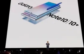 Presentación del nuevo Note 10 de Samsung.