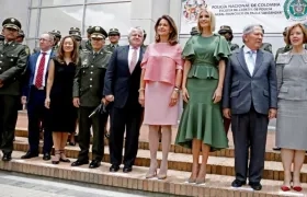 Marta Lucía Ramírez, Ivanka Trump y Guillermo Botero.