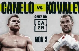 Anuncio del combate entre Saúl 'Canelo' Álvarez y Sergey 'Krusher' Kovalev.