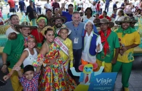 Reyes del carnaval infantil en Libraq 2019