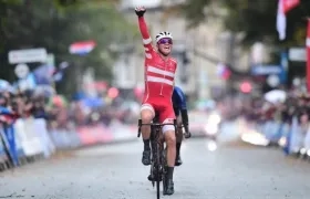 Mad Pedersen ganó la prueba de ruta y es el nuevo campeón mundial de ciclismo.