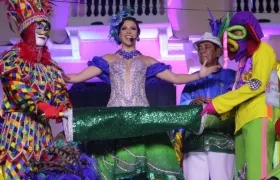 La reina del Carnaval de Soledad 2020, Milena Vidal Donado.