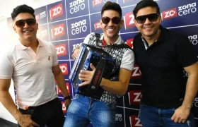Julio Rojas, Juancho De La Espriella y Carlos Mario Parra, integrantes de Los de Juancho.