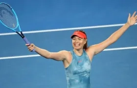 María Sharapova le dijo adiós al tenis competitivo.