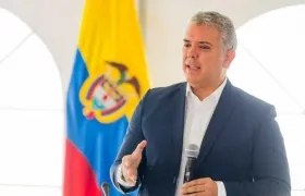 Presidente Iván Duque negó cercanía con 'Ñeñe' Hernández.