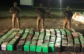 Más de 3 mil paquetes de droga decomisadas en Bocas del Toro.