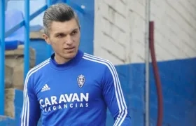 Dani Torres, jugador del Zaragoza.