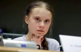 La activista medioambiental sueca Greta Thunberg.