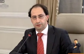 Ministro de Comercio, Juan Manuel Restrepo.