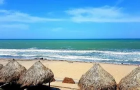 Imagen de la playa de Santa Verónica.
