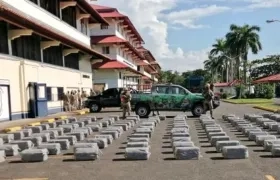 Esta es la carga aprehendida en Cayos Holandeses, Panamá.