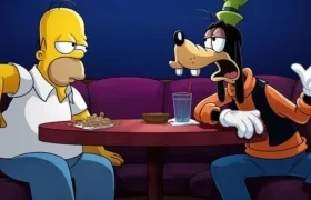 Con el corto 'Los Simpson en Plusniversario', la familia de Springfield participa en el aniversario de Disney.