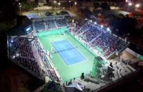 Parque Distrital de Raquetas, sede del Torneo Juvenil de Barranquilla. 