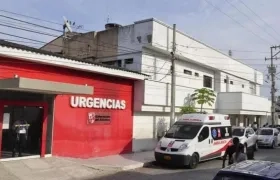 Rafael Antonio Cabrera Gutiérrez es atendido en el Hospital Juan Domínguez Romero. 
