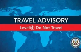 Colombia en el nivel 4 de advertencia de Covid-19 para viajes de EE.UU. al país.