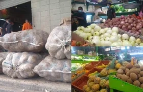 Este lunes entraron 920 toneladas de productos alimenticios a Granabastos.