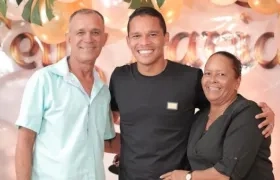 Gilberto Bacca, Carlos y Eloisa Ahumada.