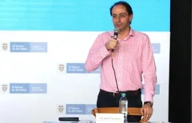 José Manuel Restrepo, Ministro de Hacienda.