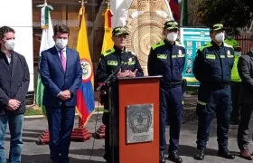 1.500 policías reforzarán el pie de fuerza en Bogotá, anunció Mindefensa y Director de la Policía.