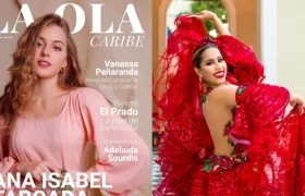 En la portada la diseñadora Ana Isabel Taboada, y en la siguiente, Vanessa Peñaranda.