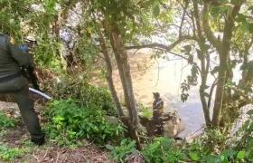 Operativos de búsqueda en el río Cauca.
