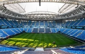 El estadio de San Petersburgo.