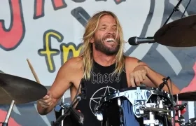 El baterista Taylor Hawkins, de Foo Fighters.