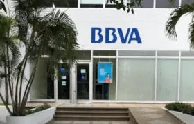 Sede del banco BBVA de la carrrera 51B con calle 76.