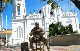 Imagen de la Plaza Central de Aracataca.