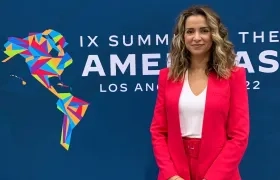 Kristina Rosales, portavoz del Departamento de Estado norteamericano.