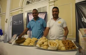 Proveedores en el evento 'Barranquilla huele a pan'.