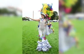 Melissa Cure Villa, Reina del Carnaval de Barranquilla 2024.