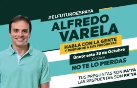 La invitación del candidato Alfredo Varela para la 'maratón digital'
