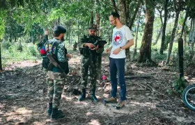 Persona liberada por parte de la disidencia de las FARC.