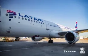 Un avión de Latam Airlines.