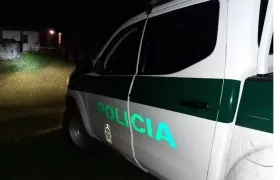 La Policía del Cauca en la zona del hallazgo de los cuatro cuerpos