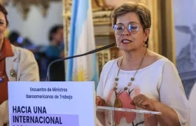 Ministra de Trabajo, Gloria Inés Ramírez.