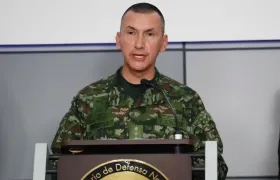 General Luis Mauricio Ospina, comandante del Ejército Nacional.