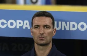 El técnico de la selección Argentina, Lionel Scaloni.
