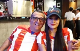 Milton Zambrano y su hija Margarita Rosa Zambrano Curcio