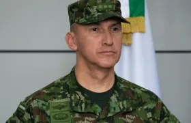 General Luis Mauricio, comandante del Ejército.
