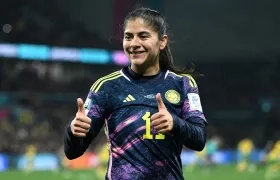 Catalina Usme, capitana de la Selección Colombia femenina. 