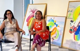 Rosario Heins y Diana Acosta, en el podcast 'Efecto mariposa'.